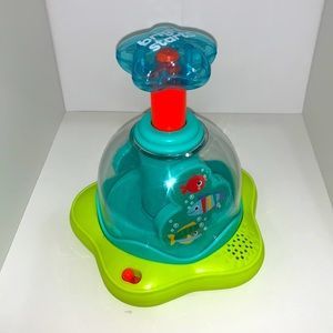 Bright Stars Press and Glow Spinner Toy